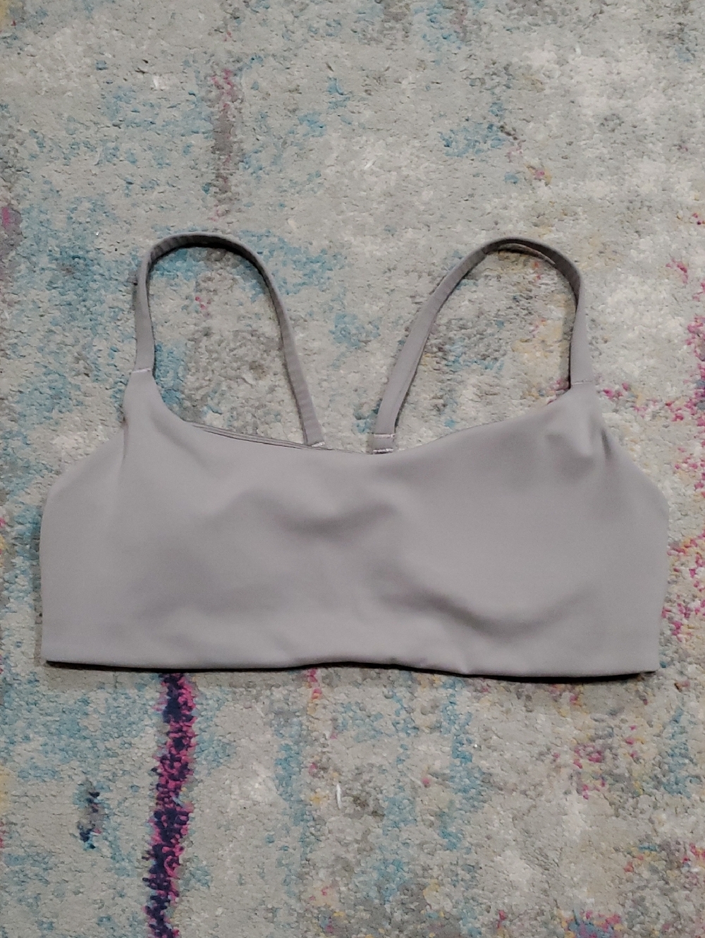 Lululemon Like a Cloud Bra in Grey Size 10